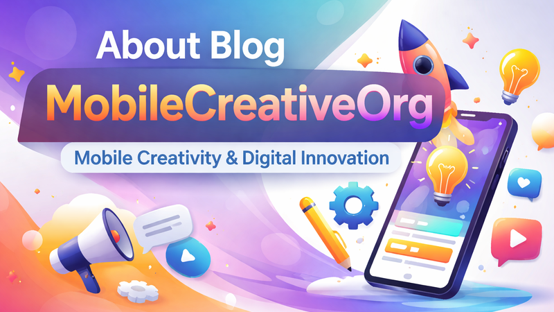 About Blog MobileCreativeOrg